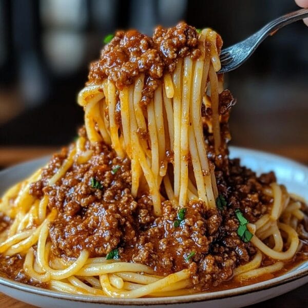 Pasta & Minced Meat Sauce