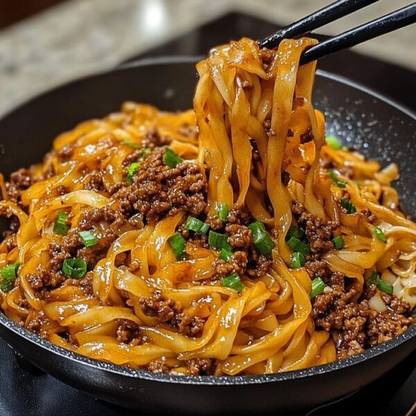Spicy beef noodles